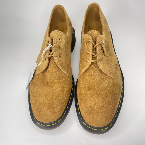 Dr.Martens Brown Suede Oxford  Dress Shoes. Size 13. Style: 1461 Made in England main image 6